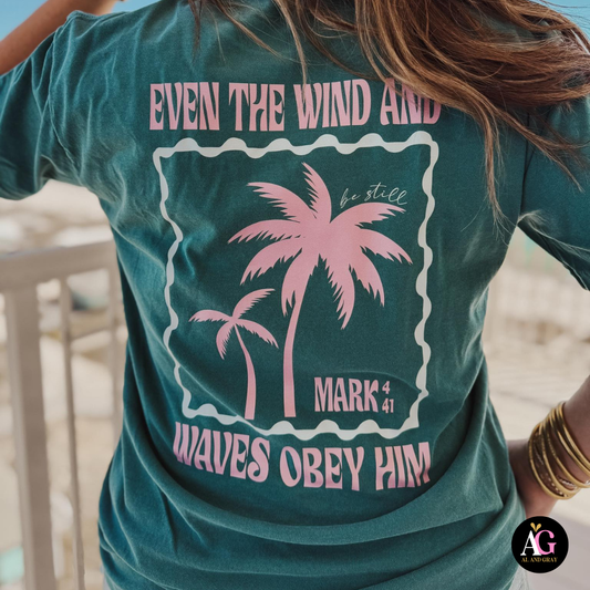 Even the Wind & Waves Obey Him