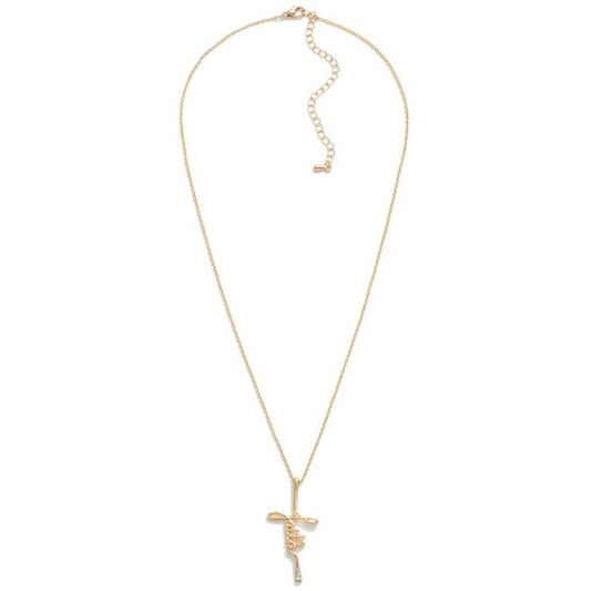 Faith Cross Necklace