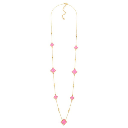 Long Clover Necklace