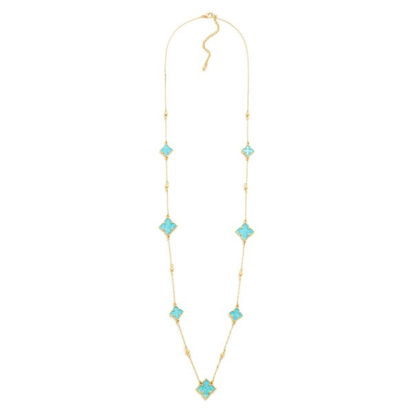 Long Clover Necklace