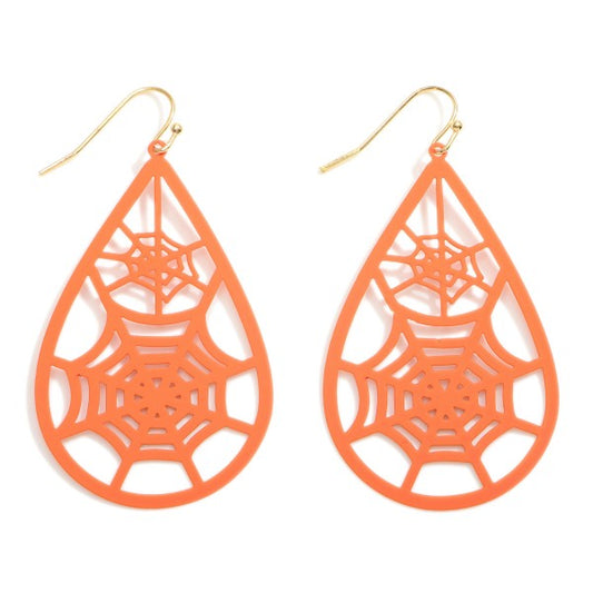 Spider Web Tear Drop