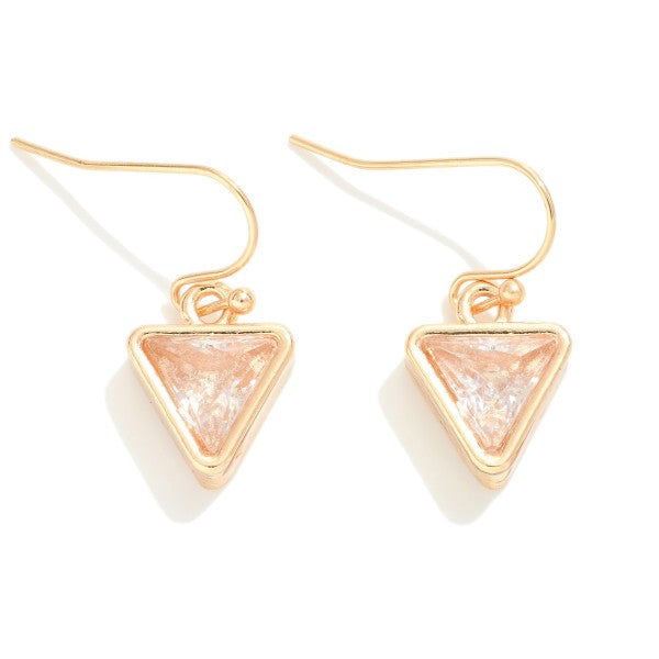 Triangle Drop Earrings