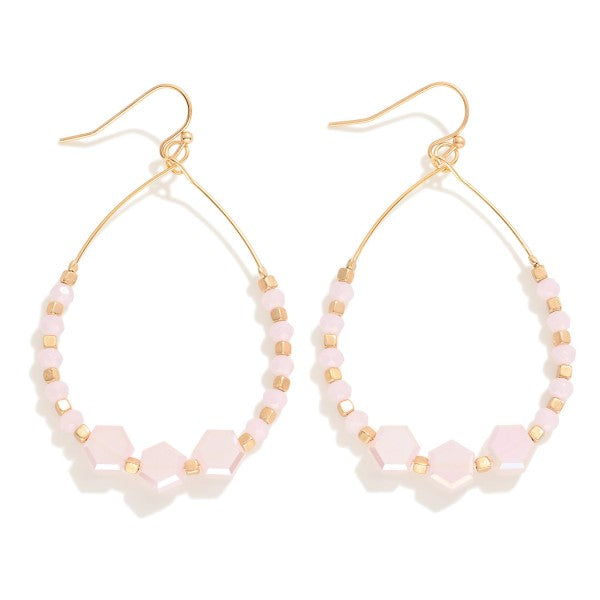 Beaded Teardrop Earrings