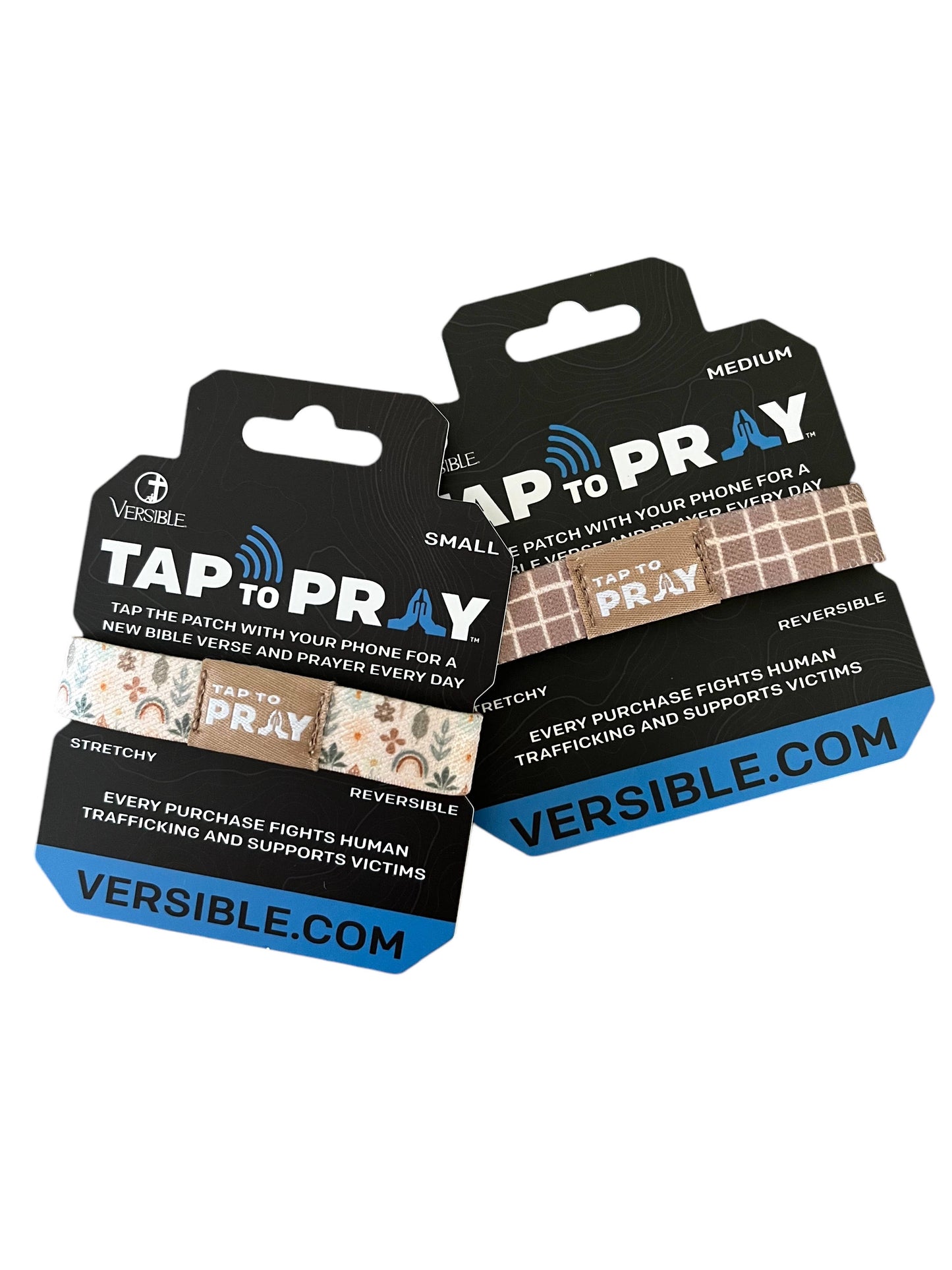 Tap To Pray™ Wristbands - Prairie & Plaid