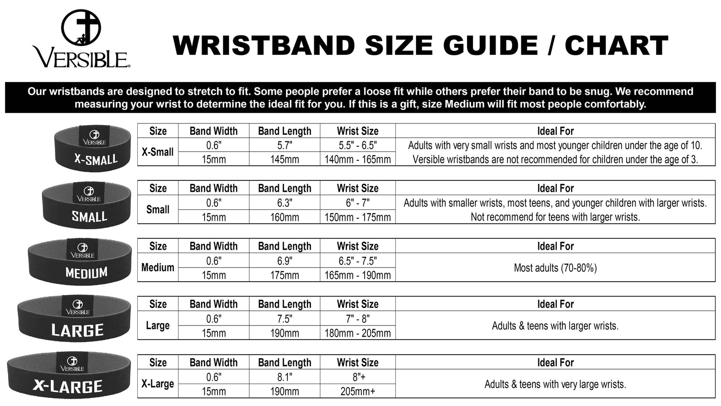 Tap To Pray™ Wristbands - Safari Zebra