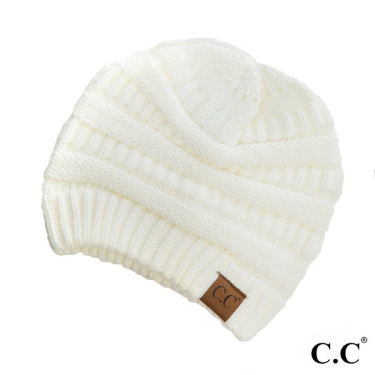 CC Ribbed Beanie