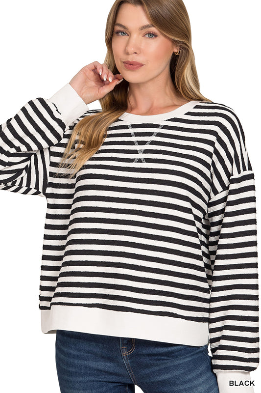 Striped pullover