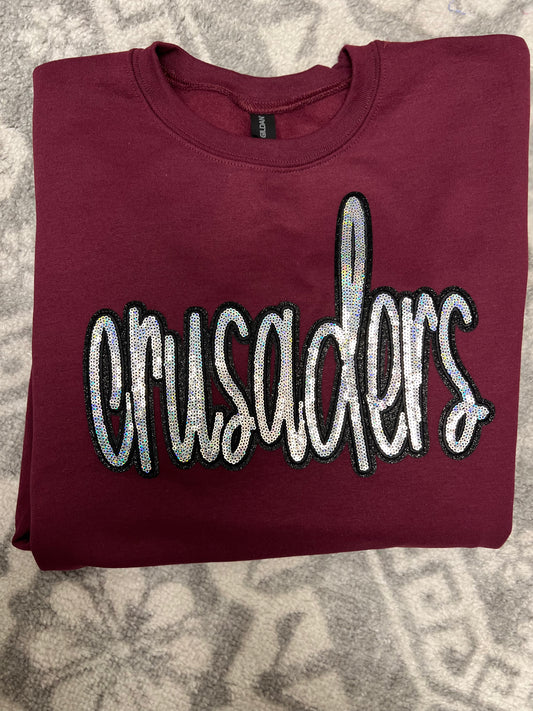 Sequin Crusaders Sweatshirt