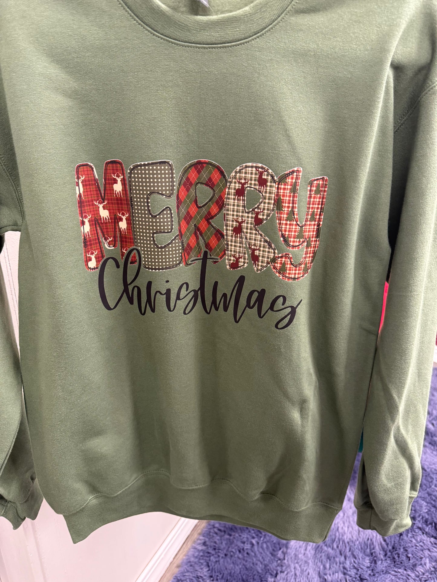 MERRY CHRISTMAS SWEATSHIRT