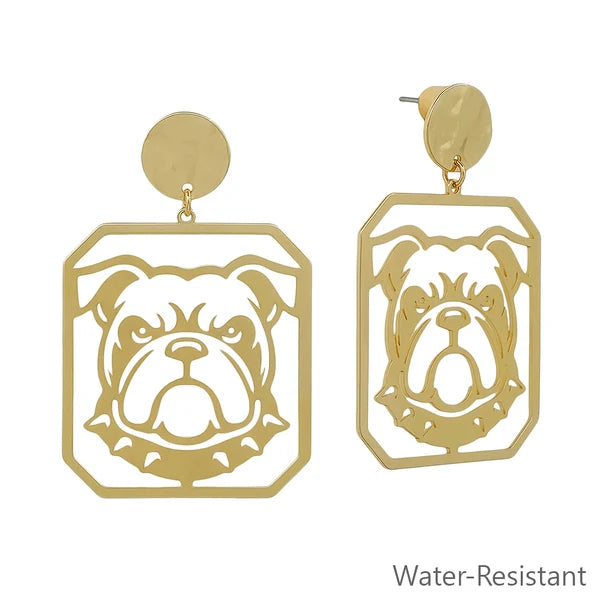 Gameday Bulldog Earring