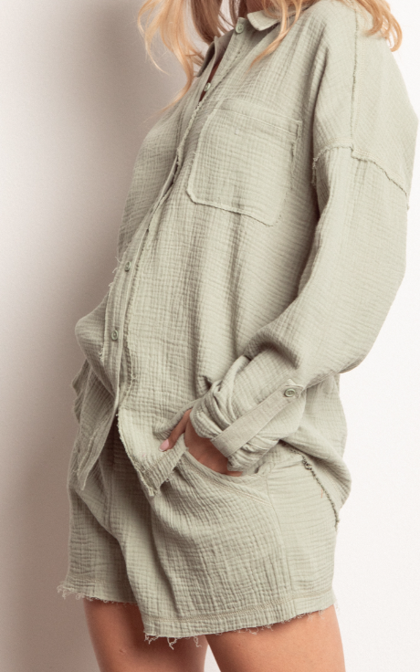 Sage Gauze Set