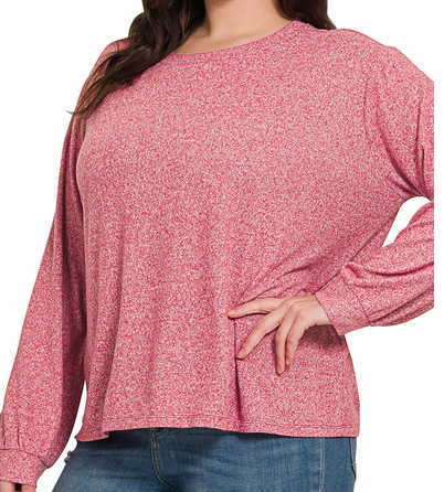 Round Neck Long Sleeve