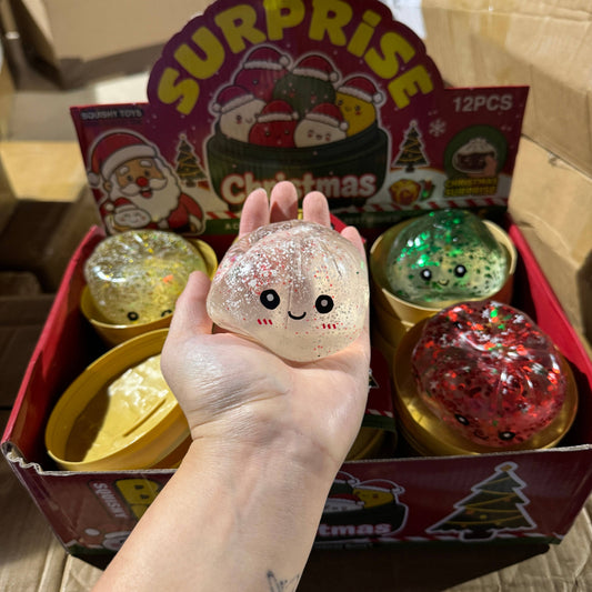 Coconut Oil Vaseline Glitter Christmas Dumpling