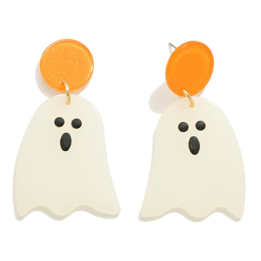 Glow in the Dark Ghost Earrings