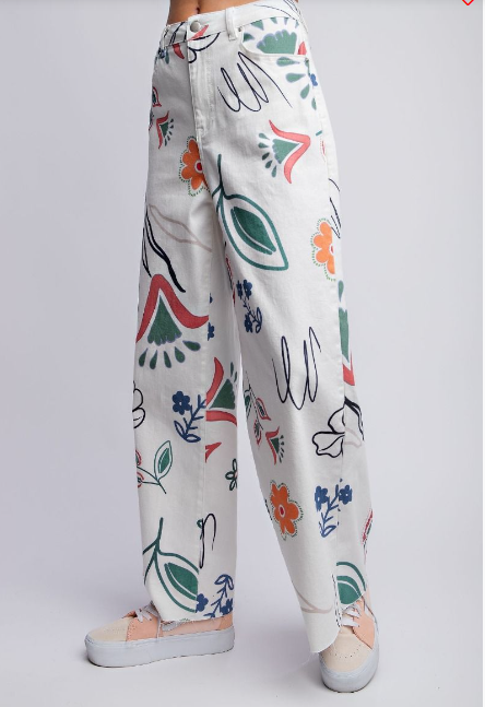Fun Print Pants