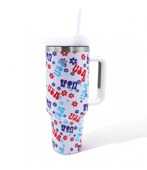 Retro USA Tumbler