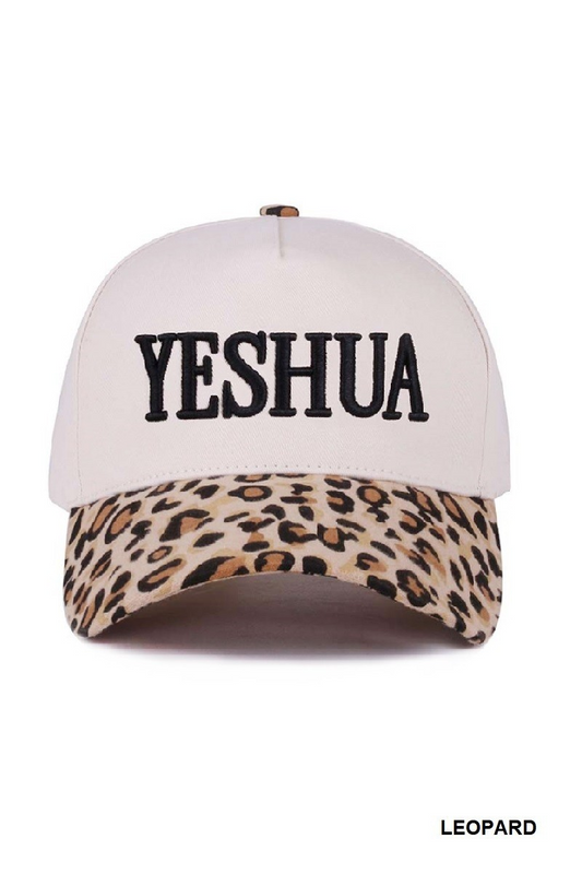 Yeshua two-tone canvas cotton cap
