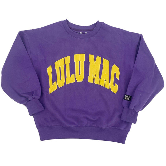 Lulu Mac Purple/Yellow - Stitch