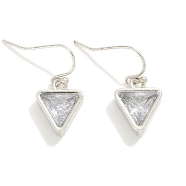 Triangle Drop Earrings