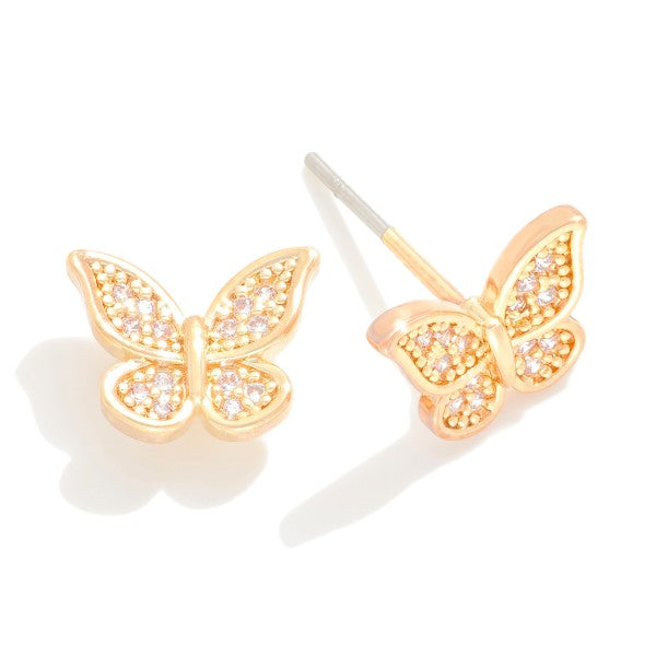 Butterfly Stud Earrings