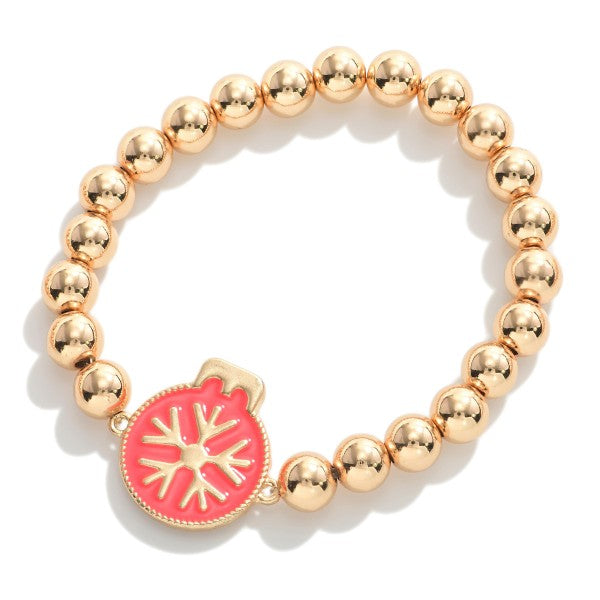 Christmas Ornament Bracelet