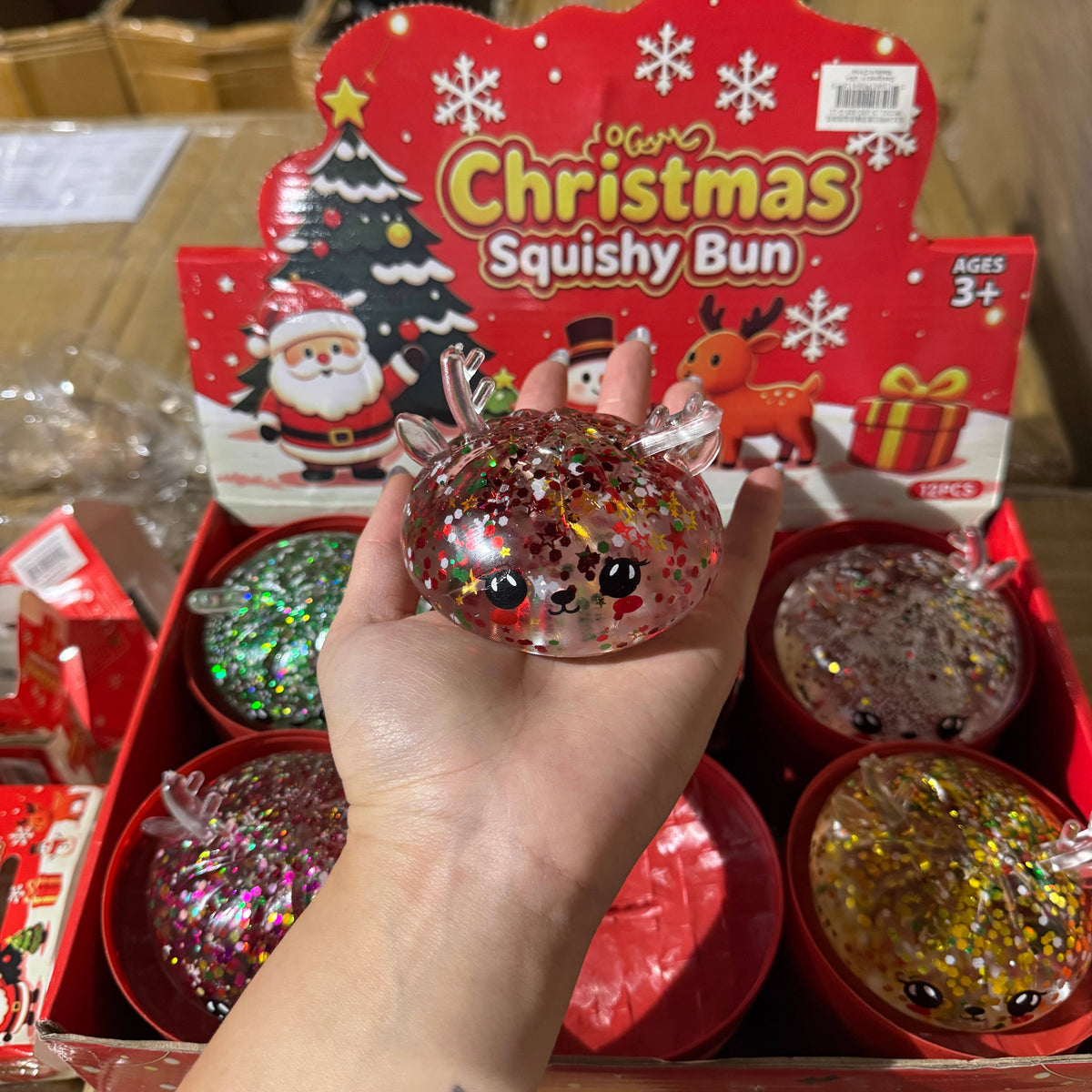 WRAPPED SS Light Up Reindeer Dumpling