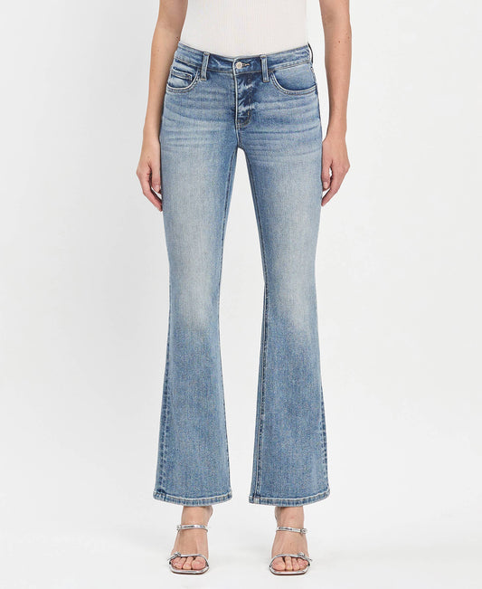 MID RISE FULL LENGTH BOOTCUT JEANS