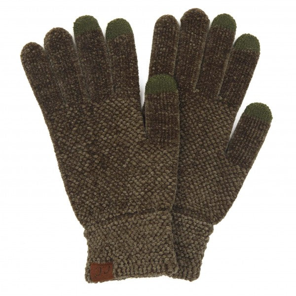 CC Solid Chenille Gloves