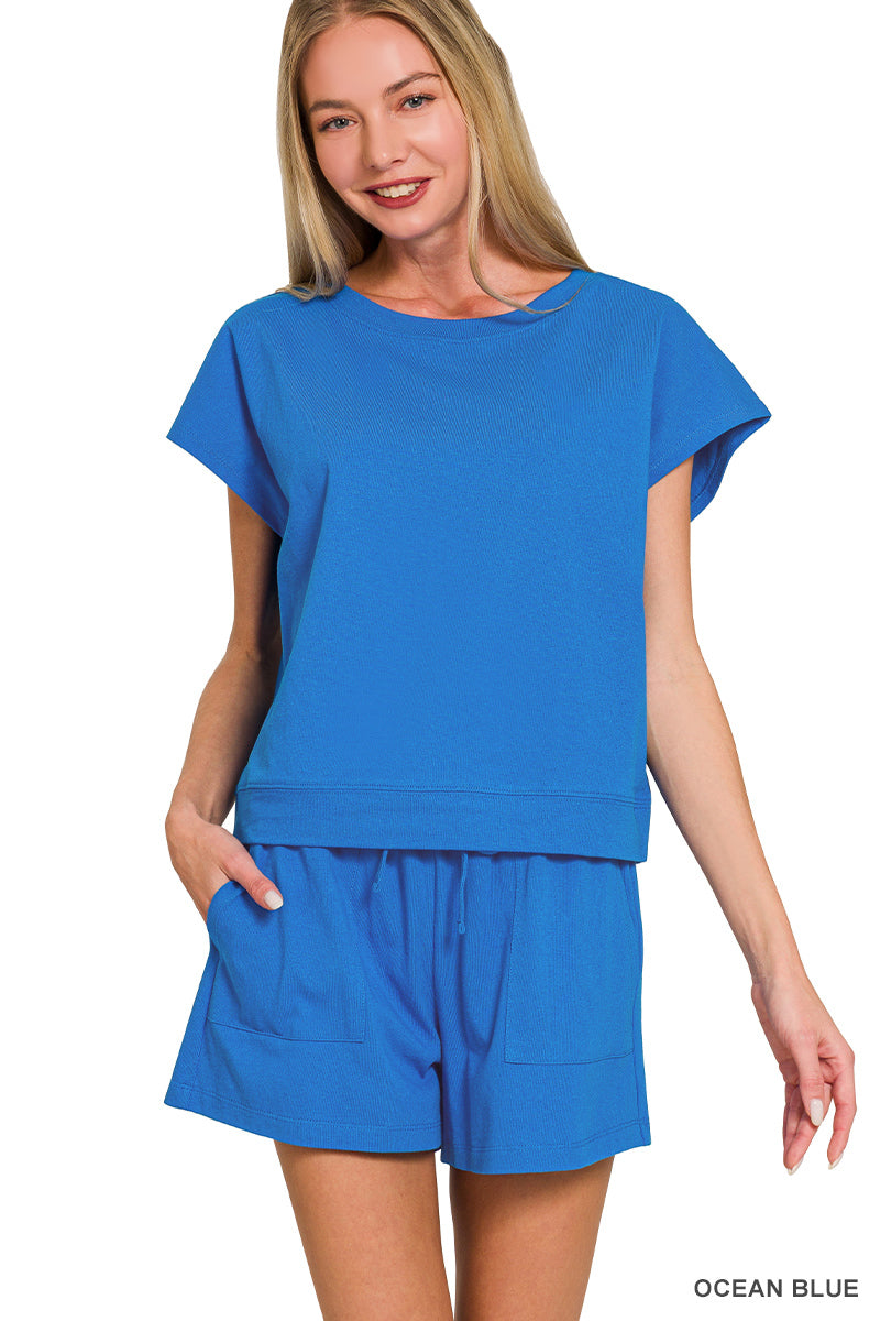 Premium  top & shorts set