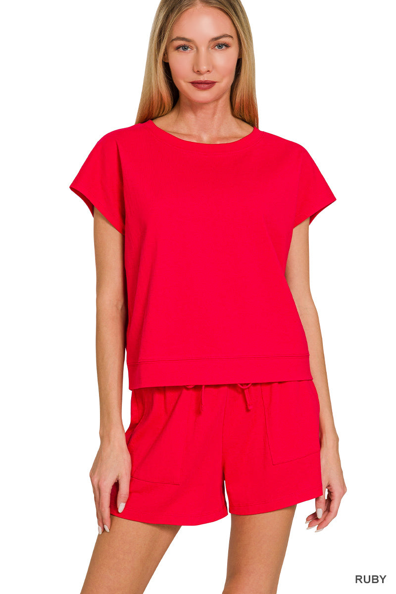 Premium  top & shorts set
