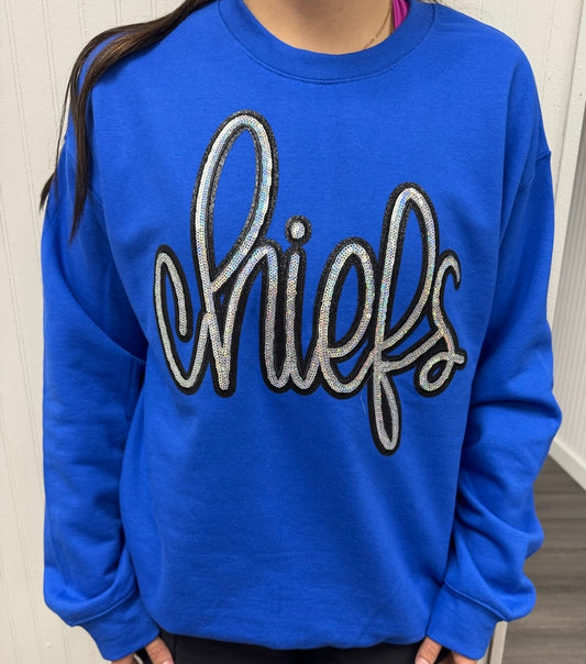 Sequin Chief Sweatshirt