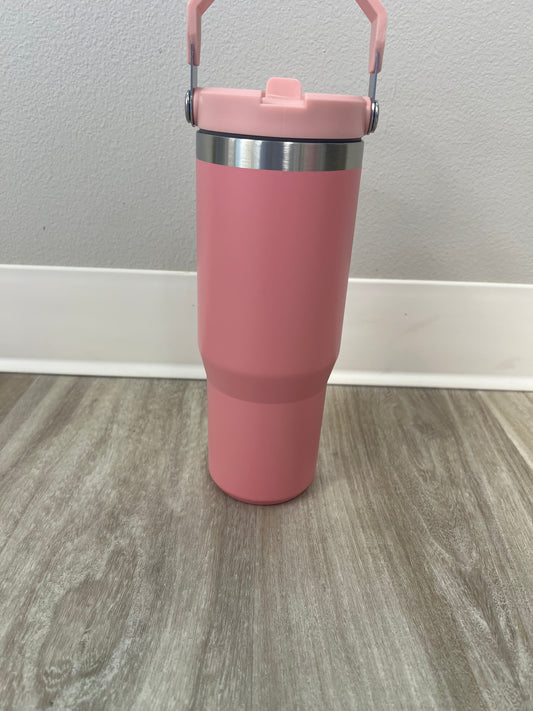 Stainless Steel Tumbler-Pink