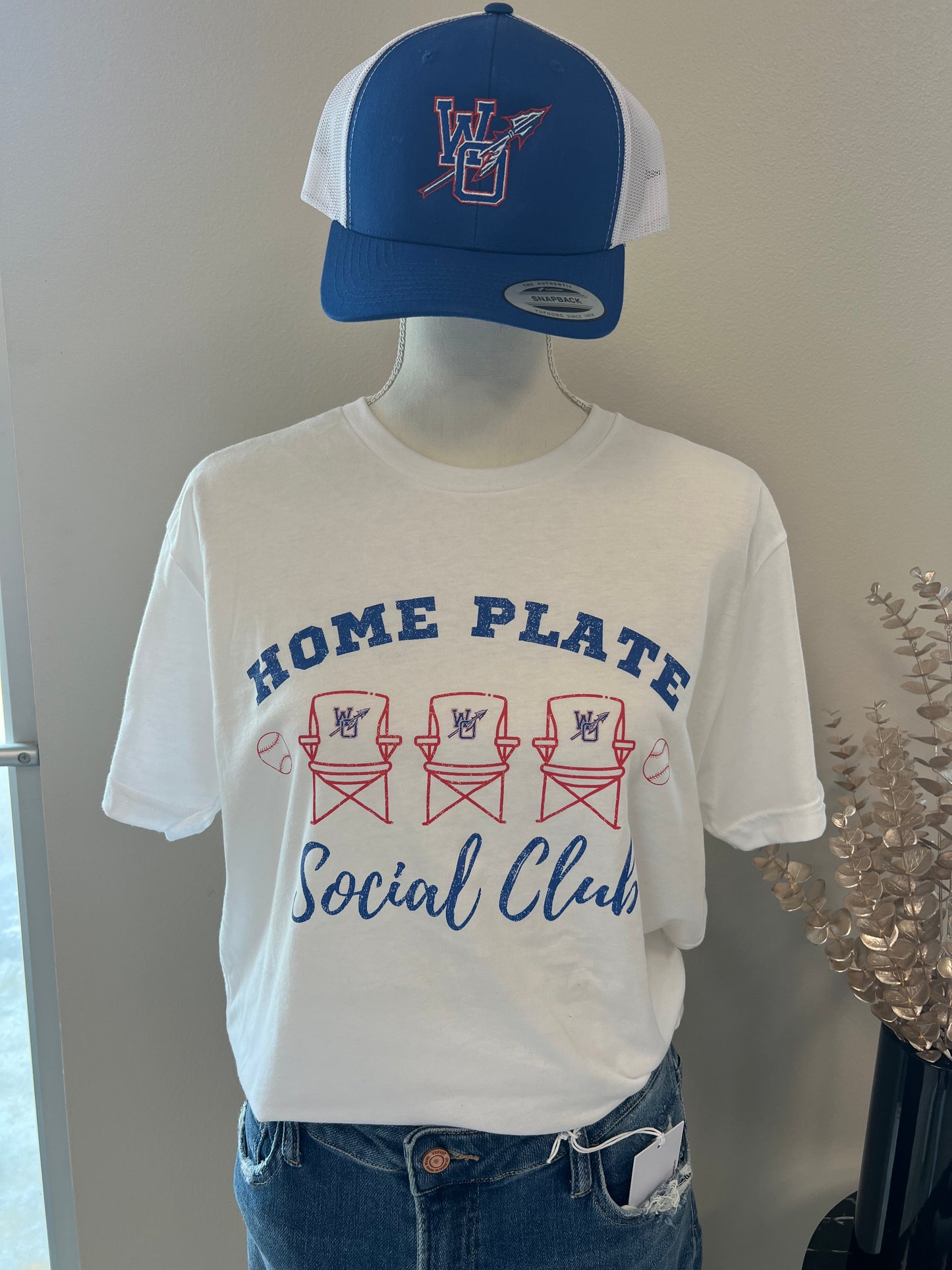 Social Club Baseball T-shirt