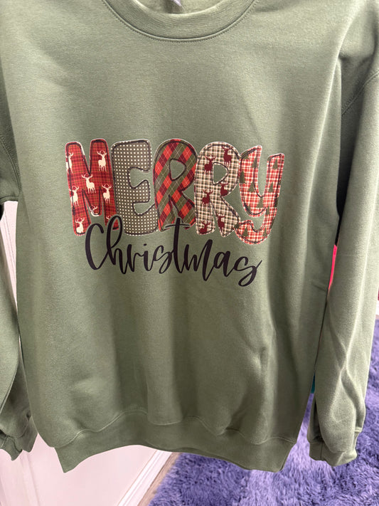 MERRY CHRISTMAS SWEATSHIRT