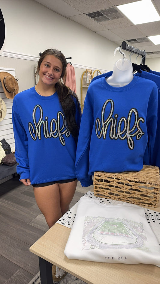 Sequin Chief Sweatshirt