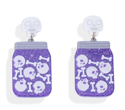 Jar of Bones Earrings