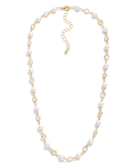 Pearl and Glass Necklace