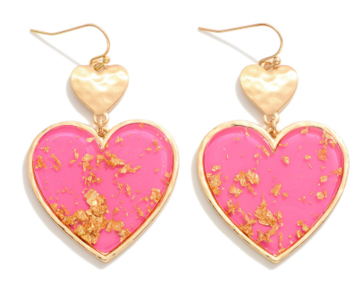 Gold Flake Earring