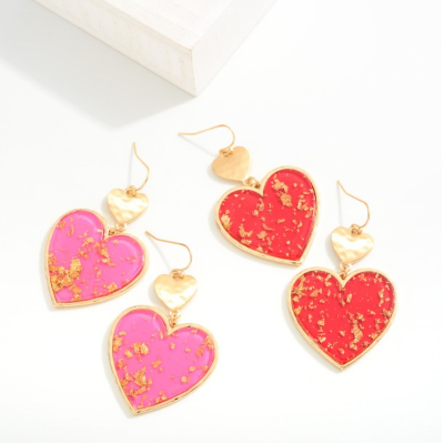 Gold Flake Earring