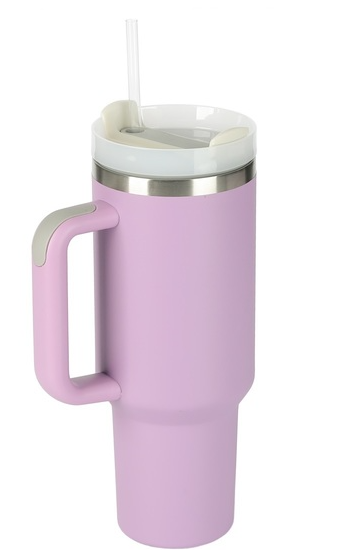 40oz Stainless Steel Tumbler-Lavender