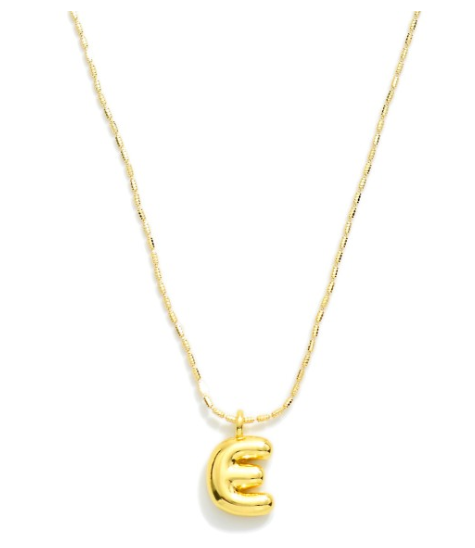 Balloon Initial Pendant