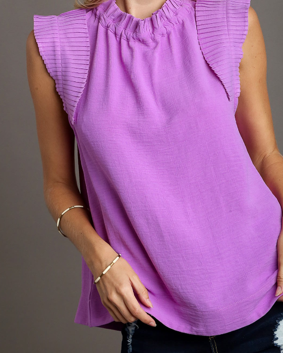 Lavender Sleeveless Top