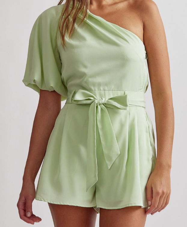 Muted Mint Romper