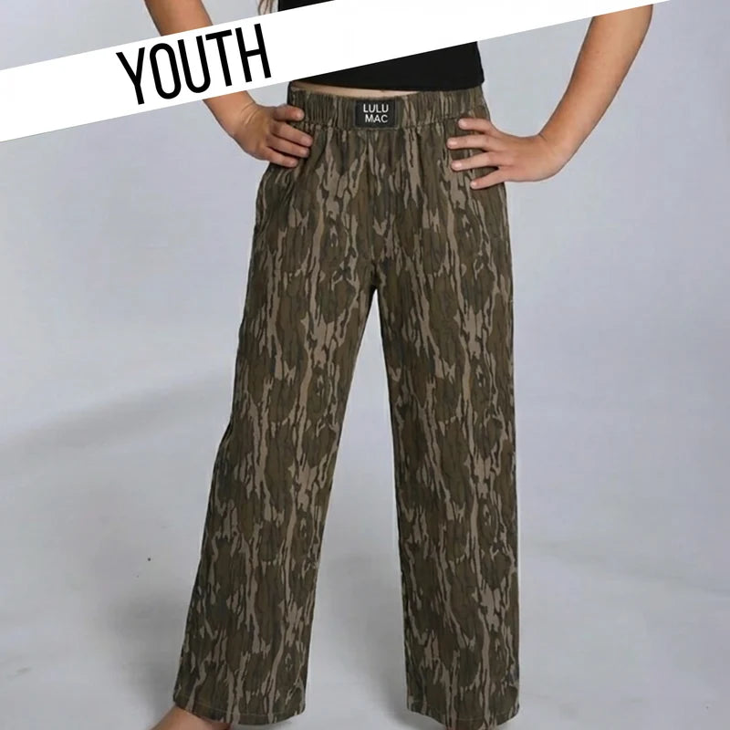 YOUTH MOSSY OAK BOTTOMLAND PANTS
