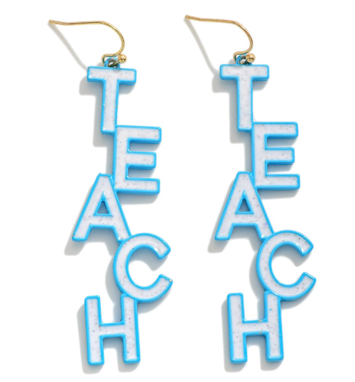 Teach Earrings